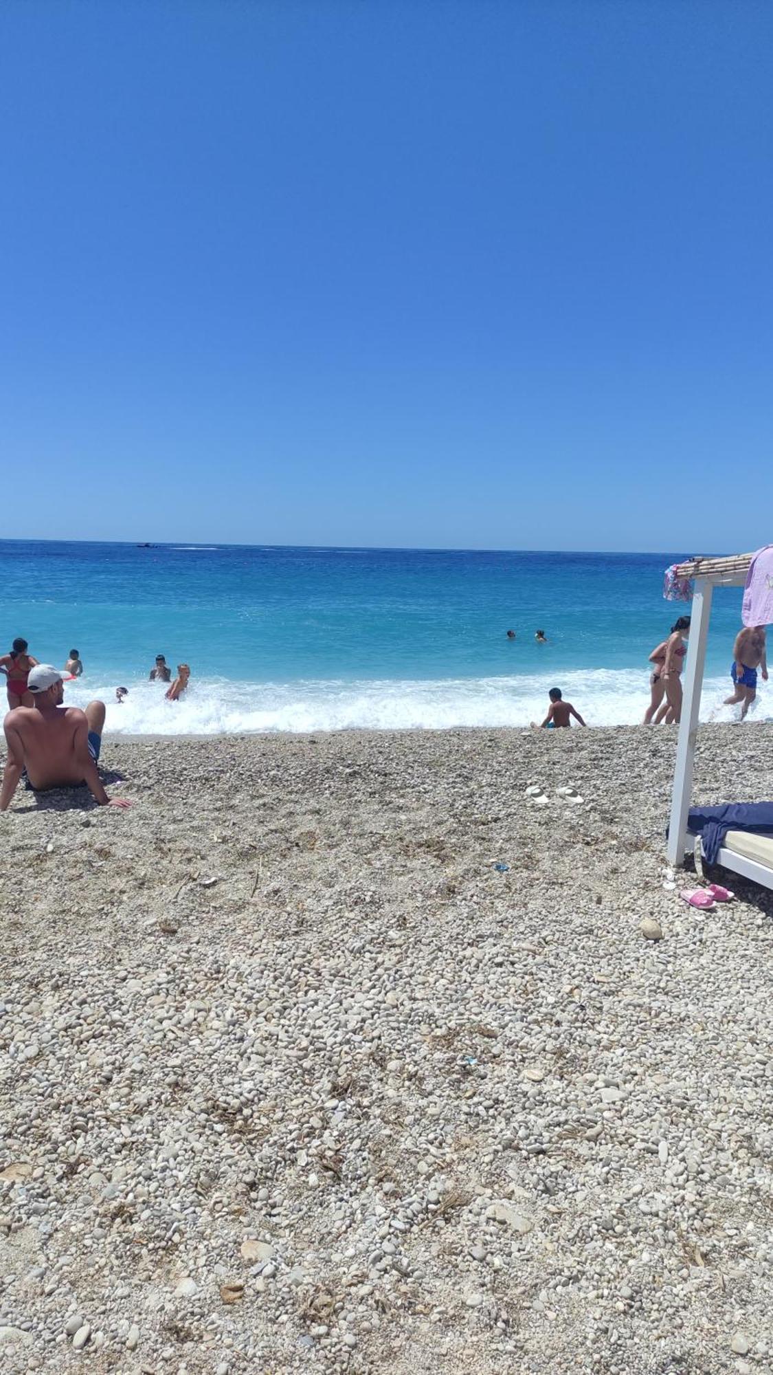 Glamping Rooms At The Sea Turtle Dhermi Exterior photo